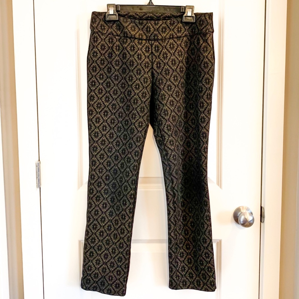 Soft Surroundings Dark Printed Pants